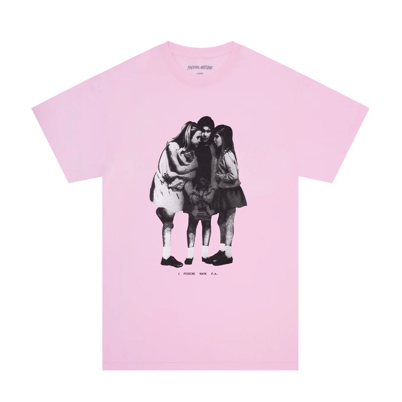 Fucking Awesome Hate FA Tee - Pink | Circle-A SAC